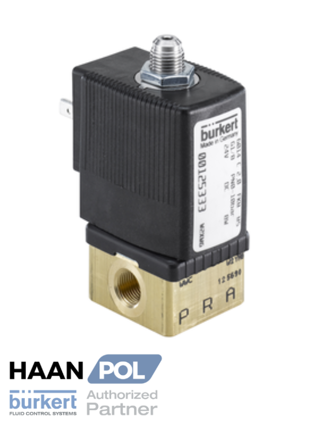 Zawór elektromagnetyczny Bürkert 6014 - kompaktowe rozwiązanie dla precyzyjnej kontroli przepływu